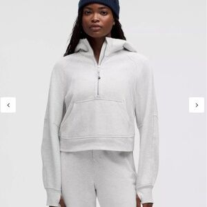 Scuba Oversized Half-Zip Hoodie